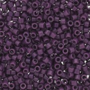 Miyuki Delica Duracoat 11/0 DB2360 - Opaque Dyed Grape x8g