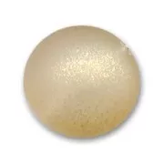 Perle ronde opale 14 mm Caramel clair x1