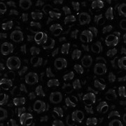 Perles rocailles Preciosa 11/0 2 mm - Jet x20g