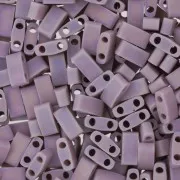 Miyuki Half Tila Beads 5x2.3x1.9 mm HTL-410FR - Matte Opaque Mauve AB x10g