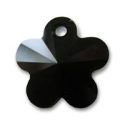 Pendentif Fleur PureCrystal 6744 12 mm Jet x1