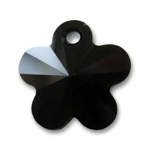 Pendentif Fleur PureCrystal 6744 12 mm Jet x1