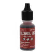 Encre transparente à alcool Adirondack Tim Holtz 14ml Red Pepper x1|raw }}