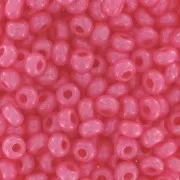 Perles rocailles Preciosa 9/0 2.5 mm - Rose opaque x250g