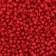 Rocaille Toho 11/0 TO11R45A - Opaque Cherry x8g|raw }}