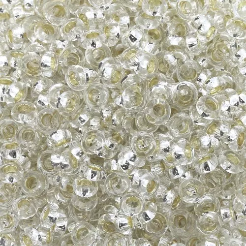 Rocaille Toho Demi Round 8/0 TO8RPF21 - PF Silver Lined Crystal x5g