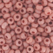 Perles rocailles Preciosa  11/0 2 mm - Rose clair Opaque x20g