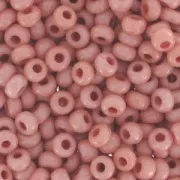 Perles rocailles Preciosa  11/0 2 mm - Rose clair Opaque x20g