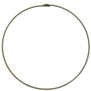 Tour de cou torque rigide plat 3.5 mm - black nickel x13.5 cm|raw }}