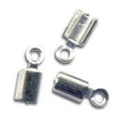 Pince lacet rond 2 mm en Argent 925 x10|raw }}