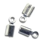 Pince lacet rond 2 mm en Argent 925 x10