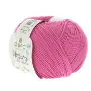 Coton Natura Just Cotton DMC - Pelote coton Rose Tagada (n°114) x 155m