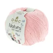 Coton Natura Just Cotton DMC - Pelote coton Rose Dragée (n°404) x 155m