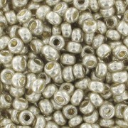 Perles rocailles Preciosa 9/0 2.5 mm - Argenté x250g