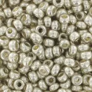 Perles rocailles Preciosa 9/0 2.5 mm - Argenté x250g