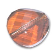 Perle Twist PureCrystal 5621 18 mm Crystal Copper x1