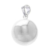 Pendentif Bola de grossesse 22 mm en argent 925 x1|raw }}