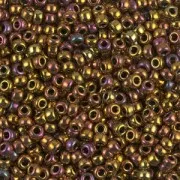 Rocaille Miyuki 11/0 462 - Gold Iris Metallic x8g