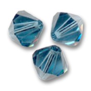 Toupies en cristal PureCrystal 5328 4 mm Montana x50