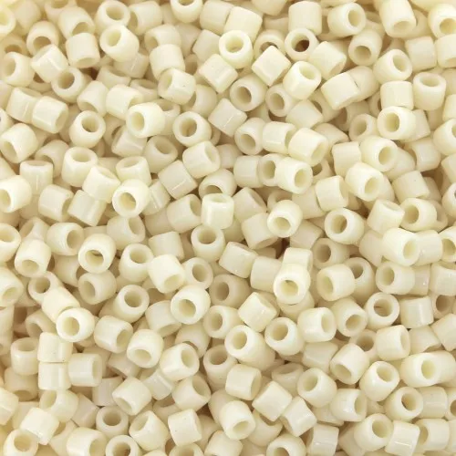Miyuki Delica 10/0 DBM0732 - Opaque Dark Cream x8g