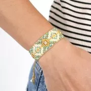 Miyuki Delica 10/0 DBM0732 - Opaque Dark Cream x8g