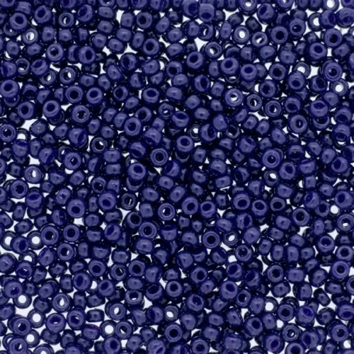 Rocaille Miyuki Duracoat 11/0 4494- Opaque Dyed Indigo Navy Blue x8g