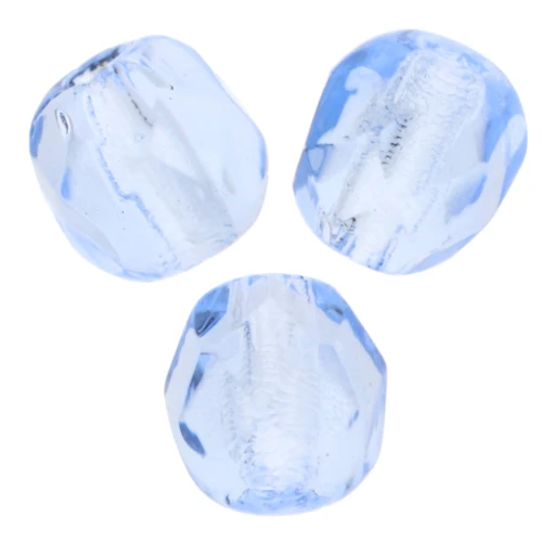 Facettes 4 mm Light Sapphire x50