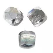 Facettes 2 mm véritable (True 2) Crystal Silver Rainbow x50