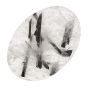 Cabochon ovale 18x13 mm Quartz Rutile