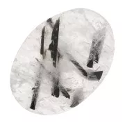 Cabochon ovale 18x13 mm Quartz Rutile