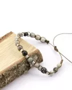 Bobine de fil ciré Linhasita pour micro macramé 1 mm - Smoky Purple (211) x168m