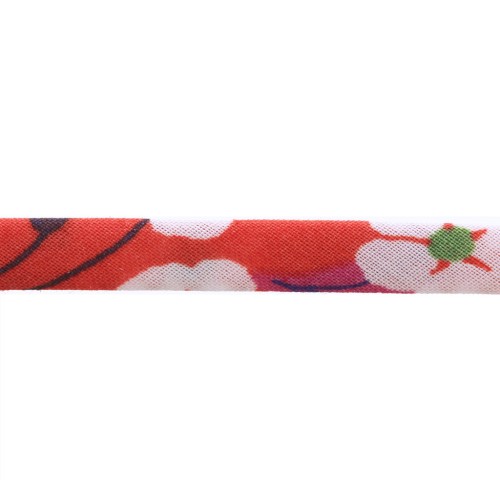 Cordon en tissu Liberty - Mitsi - Hibiscus x1m