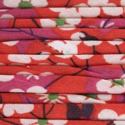 Cordon en tissu Liberty - Mitsi - Hibiscus x1m