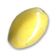 Olive en céramique 18x13 mm Jaune irisé|raw }}