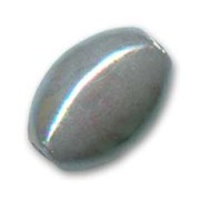 Olive en céramique 18x13 mm Gris irisé|raw }}