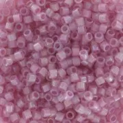 Miyuki Delica 11/0 DB1752 - Opal AB Lined Spkl Orchid x8g