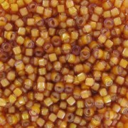 Miyuki Delica 11/0 DB1778 - Topaz AB Lined White x8g|raw }}