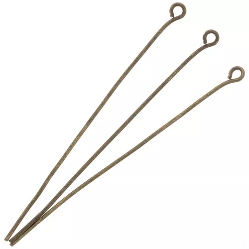 Clous tête ronde 51x0.70 mm - Bronze x 25