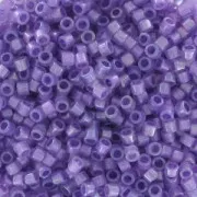 Miyuki Delica 11/0 DB1753 - Opal AB Lined Spkl Purple x8g