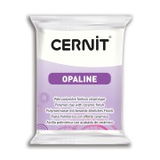 Pâte polymère Cernit Opaline 56 gr - Blanc 010|raw }}