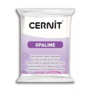 Pâte polymère Cernit Opaline 56 gr - Blanc 010