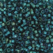 Miyuki Delica 11/0 DB1769 - Teal AB Lined Spkl Aqua Green x8g|raw }}