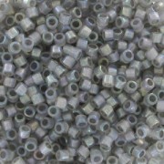 Miyuki Delica 11/0 DB1770 - Opal AB Lined Spkl Pewter x8g