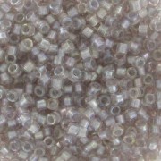 Miyuki Delica 11/0 DB1771 - Light tea Rose AB Lined Spkl Pewter x8g|raw }}