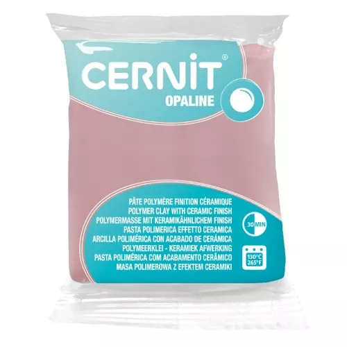 Pâte polymère Cernit Opaline 56 gr - Rose 475