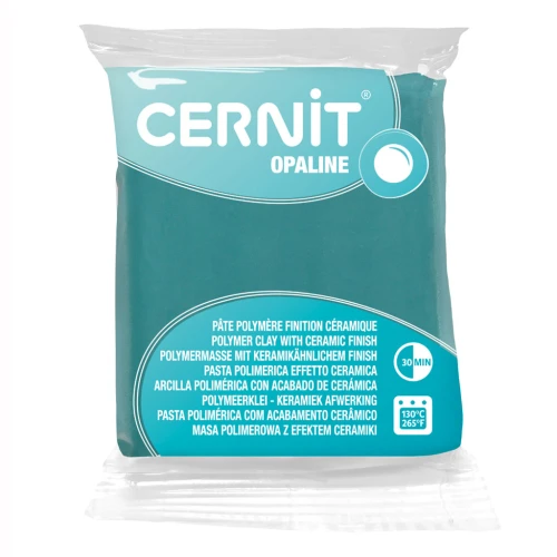 Pâte polymère Cernit Opaline 56 gr - Vert Celadon 637
