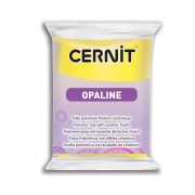 Pâte polymère Cernit Opaline 56 gr - Jaune Primaire 717|raw }}