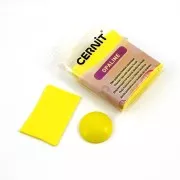 Pâte polymère Cernit Opaline 56 gr - Jaune Primaire 717