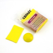 Pâte polymère Cernit Opaline 500 gr - Jaune Primaire 717