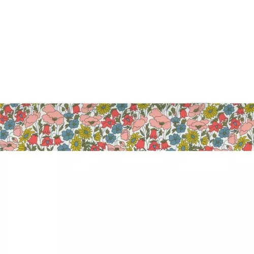 Biais en tissu Liberty - Poppy and Daisy - Vénus x1m
